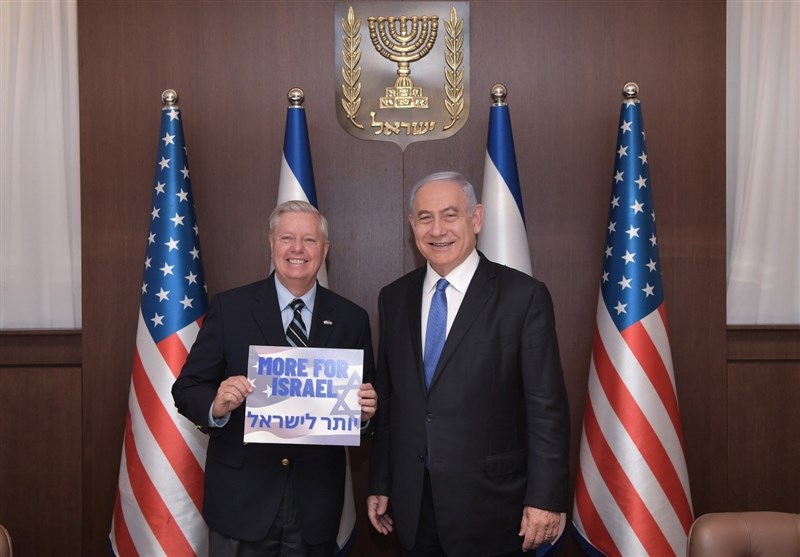 دیدار سناتور ارشد آمریکایی با نتانیاهو در قدس اشغالی