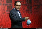 دکتر حسین انتظامی در ششمین روز سی‌وهشتمین جشنواره جهانی فیلم فجر در پردیس سینمایی چارسو