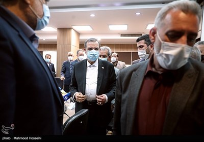 حضور محسن رضایی کاندیدای انتخابات ریاست‌جمهوری در اتاق بازرگانی