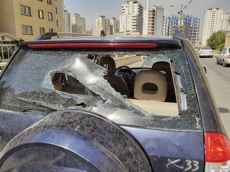 عاملان تخریب خودرو در چیتگر دستگیر شدند