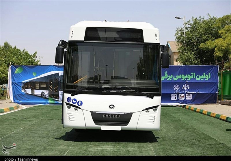 راه‌اندازی نخستین اتوبوس برقی کشور در مشهد به روایت تصویر