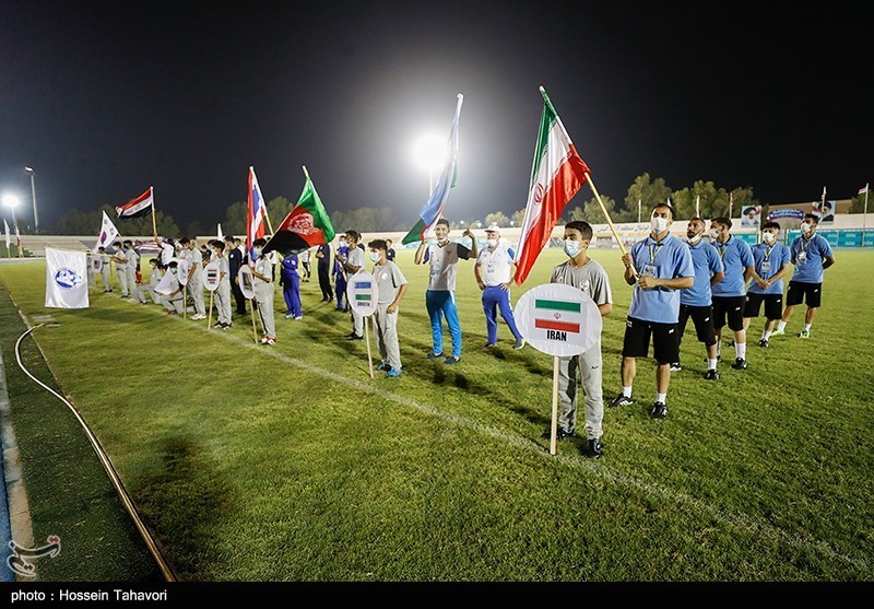 افتتاحیه مسابقات فوتبال ناشنوایان در کیش