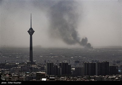 روز دوم آتش سوزی پالایشگاه تهران