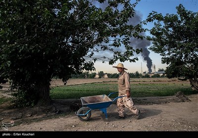 روز دوم آتش سوزی پالایشگاه تهران