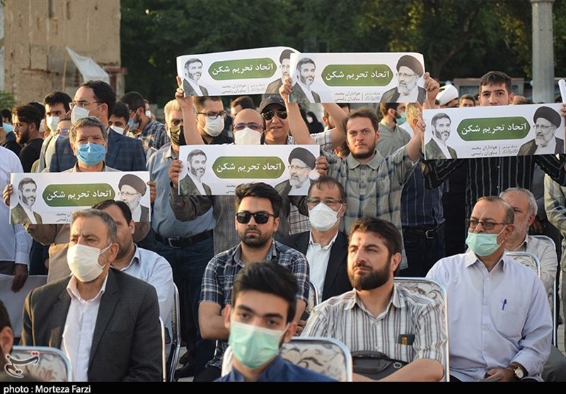 تجمع «هواداران محمد، حامیان رئیسی» در ارگ تبریز + تصاویر