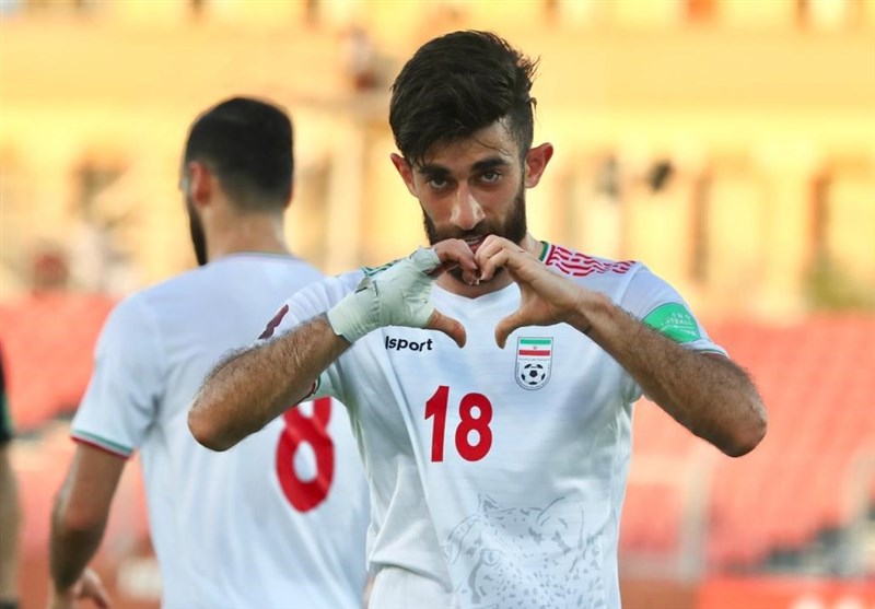 Ali Gholizadeh Named Man of Iran Match with Hong Kong