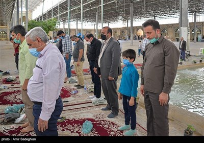 اقامه نماز جمعه در مسجد جامع شهدا شیراز