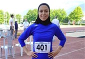 قهرمانی فرزانه فصیحی در رقابت‌های بین‌المللی دو و میدانی ترکیه