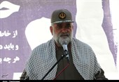 افتتاح ‌سد مخزنی 400 هزار متر مکعبی در قزوین با حضور معاون هماهنگ‌کننده سپاه