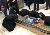 پیکر حجتالاسلام محتشمی پور در حرم حضرت عبدالعظیم (ع) آرام گرفت