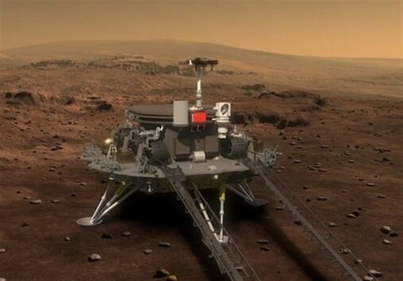 تصویری با کیفیت از منطقه فرود نخستین مریخ‌نورد چینی در مریخ