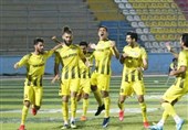 برتری پارس جنوبی‌جم مقابل ملوان در لیگ دسته اول فوتبال/شاهین بوشهر از صعود بازماند