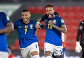 انتخابی جام جهانی 2022| پیروزی برزیل مقابل پاراگوئه با گلزنی نیمار/ مسی و یارانش متوقف شدند