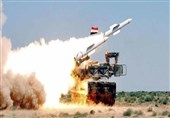 سرنگونی 7 موشک اسرائیل توسط پدافند هوایی سوریه