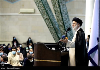 سخنرانی آیت الله سید ابراهیم رئیسی کاندیدای سیزدهمین دوره انتخابات ریاست جمهوری در جمع دانشجویان دانشگاه تهران