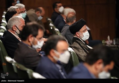 دیدار آیت الله سید ابراهیم رئیسی کاندیدای سیزدهمین دوره انتخابات ریاست جمهوری با اساتید دانشگاه های کشور در دانشگاه تهران