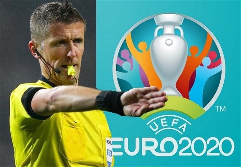 یورو 2020| یک ایتالیایی دیدار «انگلیس - کرواسی» را سوت می‌زند