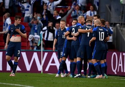  یورو ۲۰۲۰| پیروزی فنلاند مقابل دانمارک در شب اتفاق هولناک برای اریکسن 