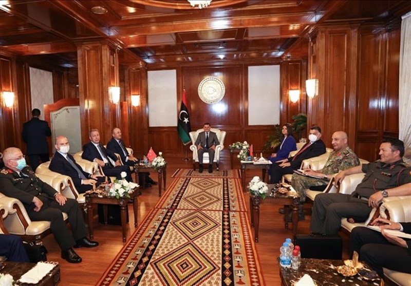 دیدار هیئت بلند پایه ترکیه با نخست‌وزیر و اعضای شورای ریاستی لیبی