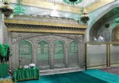 حرم مطهر رضوی در آستانه میلاد امام رضا(ع) غرق در نور است+ تصویر