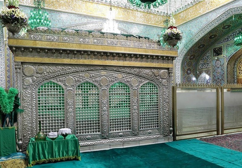 حرم مطهر رضوی در آستانه میلاد امام رضا(ع) غرق در نور است+ تصویر