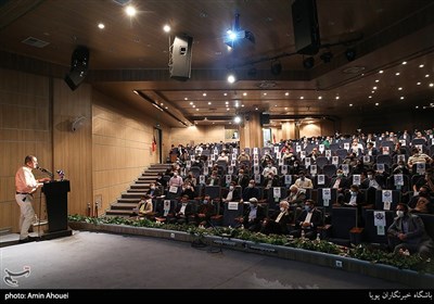 سخنرانی حسین قناعتی دبیر شورای سیاست گذاری ستاد آیت الله رئیسی 