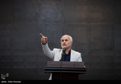سخنرانی حسن عباسی در همایش سه مرد میدان 