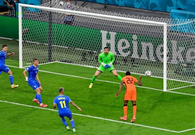 یورو 2020| نبرد جذاب هلند و اوکراین در پایان نیمه نخست برنده نداشت