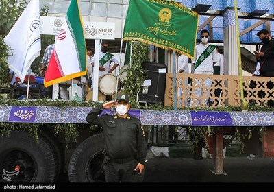 گرامیداشت دهه کرامت با حضور خادمیاران رضوی استان تهران