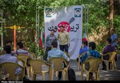 تریبون آزاد دانشآموزان رای اولی قمی به روایت تصویر