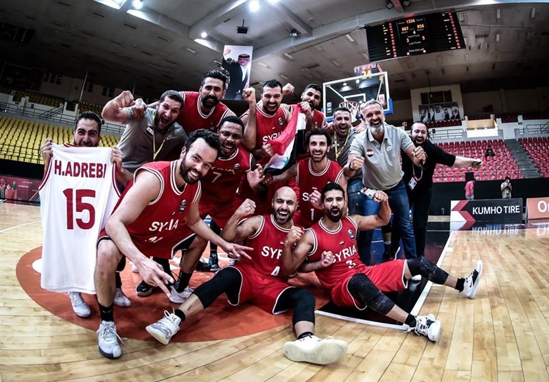 بسکتبال انتخابی کاپ آسیا| سوریه پس از ایران صعود کرد
