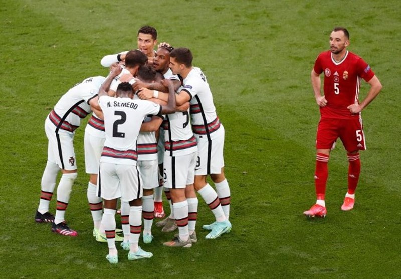 یورو 2020| پیروزی پرتغال مقابل مجارستان با طوفان 8 دقیقه‌ای/ رونالدو به دایی نزدیک‌تر شد