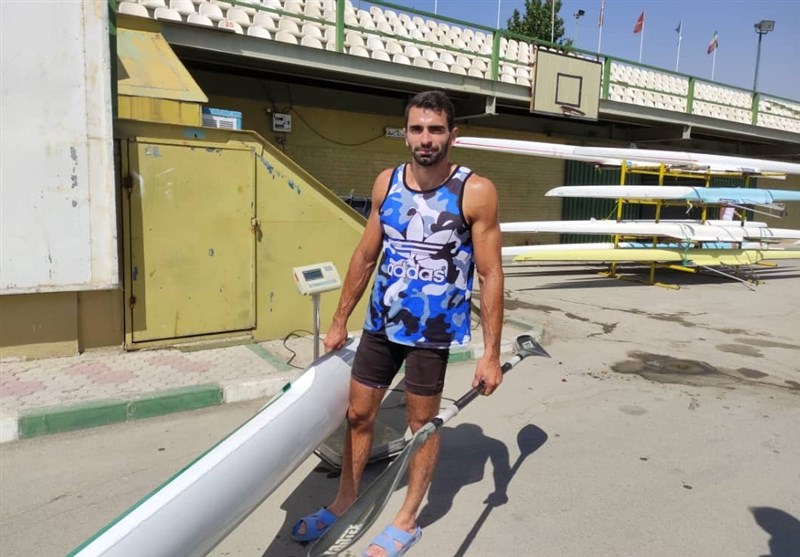 علی آقامیرزایی در قایقرانی المپیکی شد
