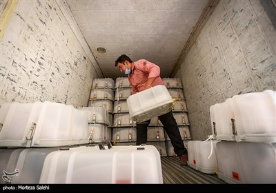 ارسال تعرفه های انتخابات به شعب رای گیری-اصفهان
