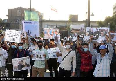 راهپیمایی و گردهمایی حامیان سعید جلیلی در میدان راه آهن