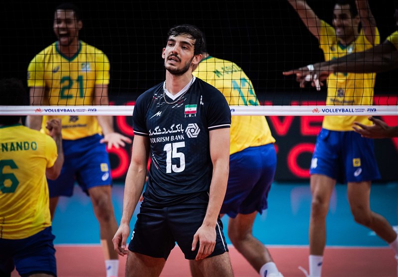 Iran Loses to Brazil at VNL 2021