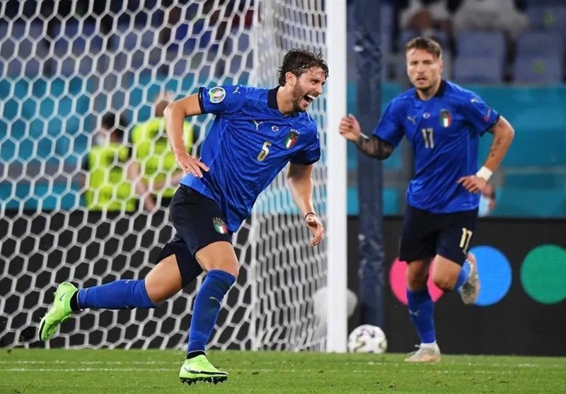 یورو 2020| لوکاتلی بهترین بازیکن دیدار ایتالیا - سوئیس شد + عکس