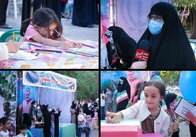 دعوتی متفاوت برای حضوری سرنوشتساز / ابتکار زیبای بانوان خرمآبادی برای شور انتخاباتی+ فیلم
