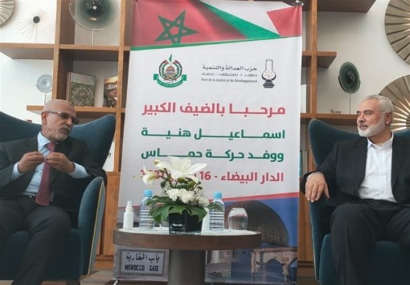 گفتگوی «اسماعیل هنیه» با نخست‌وزیر مغرب درباره مسئله فلسطین