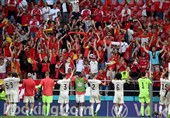 یورو 2020| صعود بلژیک در شب یادبود اریکسن به روایت تصویر