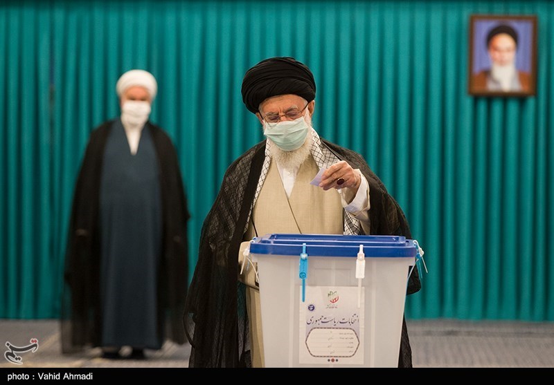 Ayatollah Khamenei Votes in Presidential Election, Urges Maximum Turnout