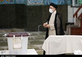 حضور آیت الله رئیسی پای صندوق رای