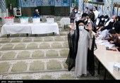 حضور آیت الله رئیسی پای صندوق رای