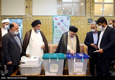 حضور حجت الاسلام شهرستانی در انتخابات 1400