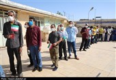 گرمای هوا حریف مردم ‌نشد/شور ‌حضور مردم استان خوزستان در پای صندوق‌های رأی