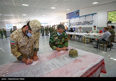 انتخابات 1400 در پادگان زرهی 316 شهید قهرمان همدان