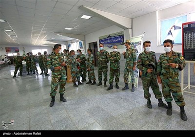 انتخابات 1400 در پادگان زرهی 316 شهید قهرمان همدان