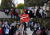همت بلند وشکوه بیبدیل مردم خراسان جنوبی در پای صندوقهای رأی + تصاویر
