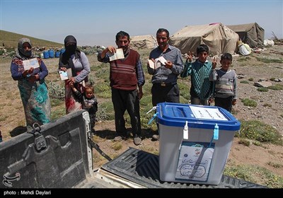 انتخابات 1400 در ییلاقات عشایری شهرستان اهر
