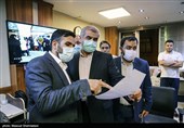 بازدید علی نیکزاد رئیس شورای ستادهای مردمی آیت‌الله رئیسی از خبرگزاری تسنیم
